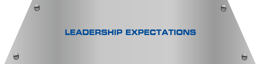 Leadership expectations