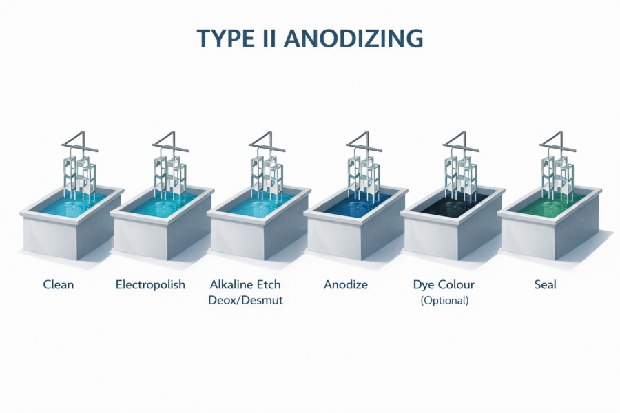Anodizing Type II – KEI – Premium Plated & Painted Products